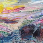 Oil painting From the viewpoint